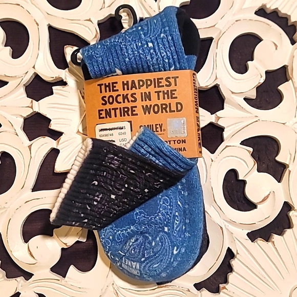 Urban Outfitters ChinaTown Market Smiley Socks - Picture 7 of 8
